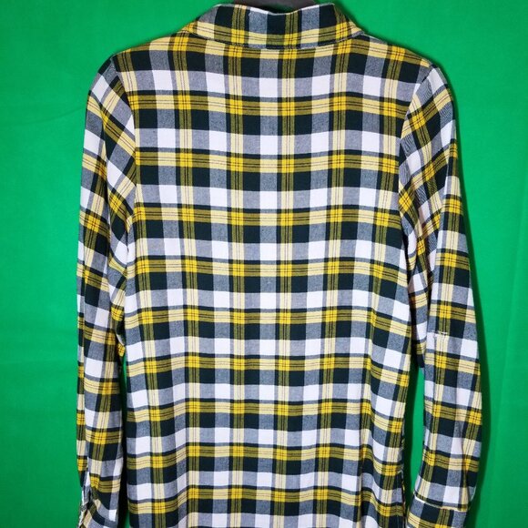 Concepts Sports Oregon State Ducks Shirt Women's Small Flannel Long Sleeve - Picture 3 of 7